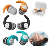 3 Pairs Ear Plugs Swimming Reusable Waterproof Ear Plugs Silicone Ear Training for Bathing, Surfing, Swimming, Kayaking Keep Water Out and Ear Protection - (Children)