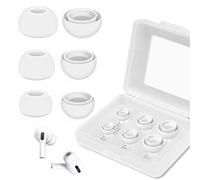 3 Pairs Earbuds Are Compatible With The Silicone Earbuds Of AirPods Pro And The Second Generation Of AirPods Pro. Airpod Pro Ear Tips With A Storage Case. Airpods Pro Ear Tips (S/M/L Size, White).
