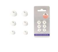 3 Pairs Earbuds Ear Tips for JBL ENDURANCE PEAK3,Silicone Soft Earplugs Comfortable Ear Buds L/M/S Size Earphone Eartips In-ear Headphone Accessories，White