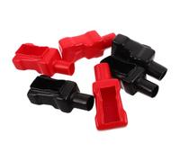 3 Pairs Flexible Battery Terminal Cover Set PVC Insulating Boots | Positive and Negative Pair, Easy Installation, Boat and Rv Battery Box Terminals, Short Circuit Risk Reduction