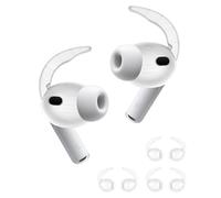 [3 Pairs] for AirPods Pro 3 (2025) Devil Horn Ear Hooks,Anti-Slip Sport Grips for Apple Air Pods Pro 3rd Generation,Soft Silicone Air Pod 3 Accessories,White[NOT Fit in Charging Case]