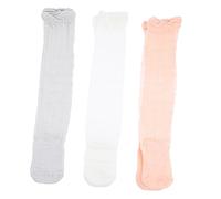3 Pairs Ice Silk Cotton Socks Knee Socks Socks Socks High Socks Over The Knee Combed Cotton Child/920