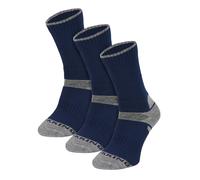 3 Pairs Kids Merino Wool Hiking Socks | Anti Blister Socks for Boys & Girls