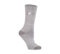 Heat Holders 3 Pairs Thin Lightweight Thermal Dress Socks For Winter In Silver Silver