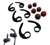 3 Pairs (LMS) Silicone Earbuds Tips Replacement Eartips 3 Pairs (LMS) Sports Earbuds Wingtips Rubber Ear Fins Stabilizer Earhook Compatible for Beats Flex Beats X Sony Jvc More in Ear Earpone