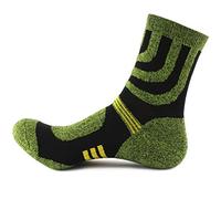 3 Pairs Men Women Hiking Walking Socks - UK Size 3-6, Anti Blisters, Soft, Warm, Comfortable, Breathable Nature Cotton Padded, Fit Well for Outdoor Sports Athletic Running Trekking Golf Yoga Camping