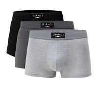 3 Pairs Mens Boxers Shorts Multipack | Breathable Cotton Boxer Shorts for Men with No Itchy Label | Soft & Flexible Mens Underwear | Moisture Wicking, Skin-Friendly Perfect for Daily Use & Sports
