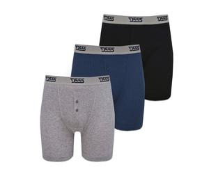 3 Pairs Mens Duke 100% Cotton Button Front Boxer Shorts/Boxers Underwear 2XL-8XL