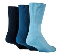 3 Pairs Mens Womens Extra Wide Diabetic Bamboo Socks Super Soft Loose Top Sock