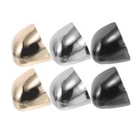 3 Pairs Metal High Heel Toe Guards for Pointed-toe Pumps and Heels | Tool-free Attachment, Subtle Sl inish, for Formal Gatherings and Rough Pavements, Shoe Repair Use