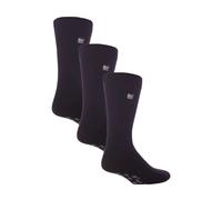 3 Pairs Multipack Mens Slipper Socks with Grips | Non-Slip Thermal Socks