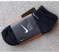 Nike Unisex Ltwt Ns 3Pr-Value 108 Socks, Black/White, L