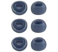 3 Pairs NovemFoal Replacement Eartips Compatible with Soundcore P40i by Anker Ear Tips, Silicone Earbuds Cushions Earplugs Accessories, XS/S/M/L (Navy Blue, L)