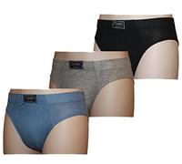 3 Pairs of Classic for Men 100% Cotton Traditional Briefs Pants Underwear/Sizes S M L XL 2XL 3XL 4XL 5XL