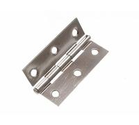 3 Pairs of Door Loose PIN Butt Hinges Chrome Plated 75MM x 50MM (3 x 2")