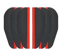 3 Pairs Of Rearview Mirror Rain Shields, Rearview Mirror Rainproof Covers, Carbon Fiber Pattern Hydrophobic Rainproof Covers, Car Rearview Mirror Accessories