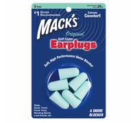 Mack's Original Soft Foam Earplugs - 3-Pair Blister Pack