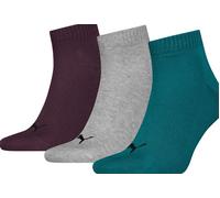3 Pairs PUMA Quarter Socks NEW UK Seller Size 9-11 Mens Sports Everyday 1/4 QTR