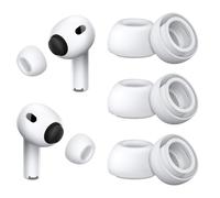 3 Pairs Replacement Ear Tips Compatible with AirPods Pro 3(2025), Soft Silicone Ear Tips for AirPods Pro 3, Add Foam Microparticle filling layer, Built-in Dust Guard Screen (X-Small)