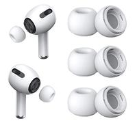 [3 Pairs] Replacement Ear Tips for Airpods Pro and Airpods Pro 2nd Generation with Noise Reduction Hole, Silicone Ear Tips for Airpods Pro with Portable Storage Box and Fit in The Charging Case(Small)
