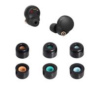 [3 Pairs] Replacement Noise Isolation Ear Tips for Sony WF-1000XM3 & WF-1000XM4 Headphone, Memory Foam Ear tips Fit Charging Case (Sizes S/M/L)