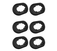 3 Pairs Silicone Earbuds Compatible with Samsung Galaxy Buds Live, Portable Non-slip Silicone Earbud Covers, Bluetooth Headphones Full Cover Eartips Black (Small)