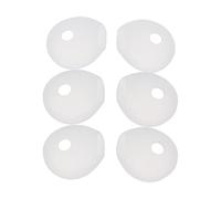 3 Pairs Soft Earbuds Headphone Earpads Ear Bud Pad Cushion Replacement Sponge Covers For AM116 In Ear Earphones Ear Bud Pads Silicone Replacement