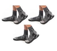 3 Pairs V-Toe Wool Warm Flip-Flop Big Toe Tabi Outdoor Indoor Stylish Hiking Or Casual Men, Womens, Girls Or Boys Socks Dark Grey