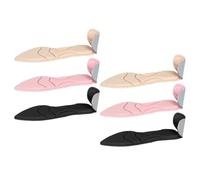 3 Pairs Women’s High Heel Insoles Polyester Sponge Comfort Inserts | Summer Sweat Absorption, Breathable Pointed Toe Fit, Cut-to-size Trims