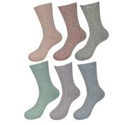 3 Pairs Women’s Non Elastic Thermal Thick & Warm Diabetic Wool Blend Luxury Soft Touch Winter socks UK 4-7 (Diabetic Socks)