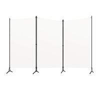 3 Panel Folding Room Divider Freestanding Wall Privacy Window Screen Protector