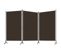 3 Panel Room Divider Wall Folding Partition Screen Separator Multi Colour vidaXL