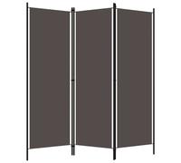 3-Panel Room Divider Wall Partition Screen Room Separator Privacy Screen vidaXL