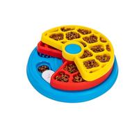 3 Part Turning Slow Feed Bowl for Dogs Promotes Better Digestion and Portion Control Boredom Relief Feeder