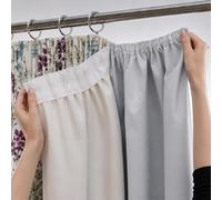 3 Pass Blackout Curtain Linings - for Eyelet or Pencil Pleat Ready Made Curtains (Pencil Pleat, W 90" x L 108" (2 Panels)