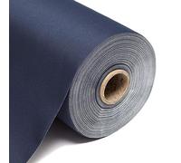3 Pass Thermal Blackout Curtain Lining Fabric - 33 Inch Wide - Energy Saving Material for Windows, Blinds, Caravan Curtain Fabric (20 Metre, Navy)