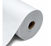 3 Pass Thermal Blackout Curtain Lining Fabric - 33 Inch Wide - Energy Saving Material for Windows, Blinds, Caravan Curtain Fabric (30 Metre, White)