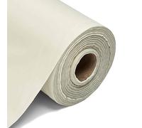 3 Pass Thermal Blackout Curtain Lining Fabric - 33 Inch Wide - Energy Saving Material for Windows, Blinds, Caravan Curtain Fabric (20 Metre, Ivory)