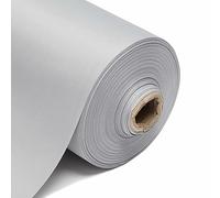 3 Pass Thermal Blackout Curtain Lining Fabric - 54 Inch Wide - Energy Saving Material for Windows, Blinds, Caravan Curtain Fabric (10 Metre, Grey)