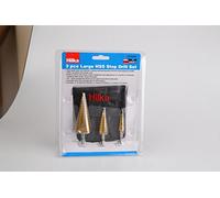 3 PCE HSS Step Drill Set