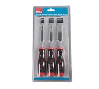3 PCE Wood Chisel Set Soft Grip