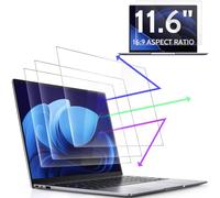 3 Pcs 11.6 Inch Anti Blue Light Screen Protector Compatible With Lenovo Hp Dell Acer Asus Samsung Chromebook etc Laptop-16:9 Aspect, 11" Computer Monitor Glare Filter Uv Blocker Shield Cover Eye