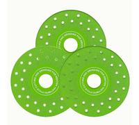 3 Pcs 115mm Diamond Cutting Discs Saw Blade For Angle Grinder, Cutting Discs 115mm For Clean Cut On Porcelain、Ceramics，Wheel - Size 115mm X22.23mmx 1.7mm