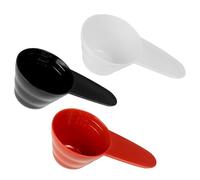 3 Pcs 12 Gram Milk Powder Spoon Short Handle Teaspoon Measure Scoop Scale Plastic Coffee Measuring Scoop for Powder Spices