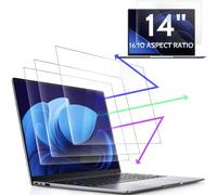 3 Pcs 14 Inch Anti Blue Light Screen Protector Compatible With Lenovo Hp Dell Acer Asus Samsung etc Laptop-16:10 Aspect, 14" Computer Monitor Glare Filter Uv Blocker Shield Cover Eye Protection Film