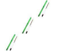 3 pcs 3 in 1 Maple Syrup Hydrometer for Beer Wort Measurement | High Borosilicate Glass, Green Body, Pinpoint Readings, Pre and Post Yeast Comparison for Home Brew