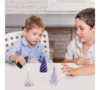 3 PCS 3d Printed Fidget Toy Spiral Cone Fidget Toy Impossible Cone Fidget Toys for Kids Adults Pyramid Passthrough Sculpture Anxiety Stress Relief Toys for Home Office Desk Decor Novelty Gifts