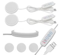 3 Pcs 3D Printer LED Lamp Kit 3 Color Temperature Adjustable Brightness 3000-6400K Compatible with Bambu lab 001 for Cabinet Display Shelf Desk and Bookcase (3 Colors 3 Pcs)