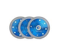 3 PCS 4 inch Supper Thin Diamond Cuttiing Tile Blade Porcelain Saw Blade for Cutting Granite Marble Tile Ceramic (4"-3pcs)