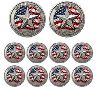 3 PCS/5 PCS/10 PCS Charlie Kirk Challenge Coins This is The Turning Point Collection Coins in Memory of a Voice for Faith Freedom and America 1993-2025 (10 PCS)